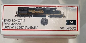 ScaleTrains N EMD SD40T-2 Rio Grande D&RGW #5387 DC - Picture 1 of 2