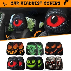 Funny Car Seat Headgear Spoof Mask Hat Headcover Personalized Halloween Decor - Picture 1 of 22
