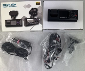 Black Box Traffic Recorder High-definition Front And Rear Dual-lens Car-mounted - Picture 1 of 5