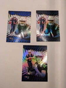 2024 Panini Illusions Football - LOT of 3 New England Patriots Trading Cards! - Picture 1 of 2