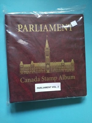 Канадский парламент марка альбом/переплет том 2, Бесплатная доставка! - Изображение 1 из 2
