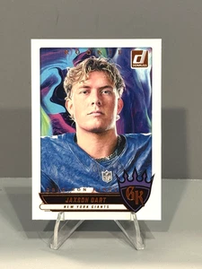 2025 Panini Donruss Football-Jaxson Dart Gridiron Kings New York Giants - Picture 1 of 2
