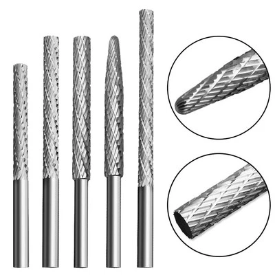 Heavy Duty High Speed Steel Rotary Burr Tool for Aluminum Carving 6mm Shank - Image 1 of 4