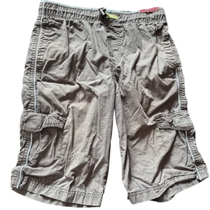 Union Bay Boys Gray Cargo Shorts Drawstring waist- Size 12 - Picture 1 of 9