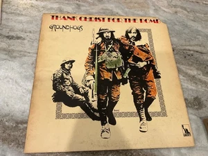 GROUNDHOGS LP Thank Christ For The Bomb Liberty LST7644 1970 VG+/VG Gatefold - Bild 1 von 4
