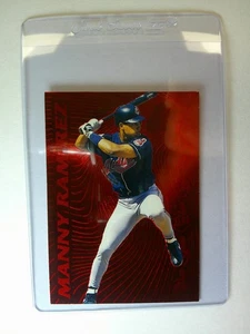 1996 Pacific Prisms Red Hot Stars Manny Ramirez #RH14 Cleveland - MINT - Picture 1 of 2