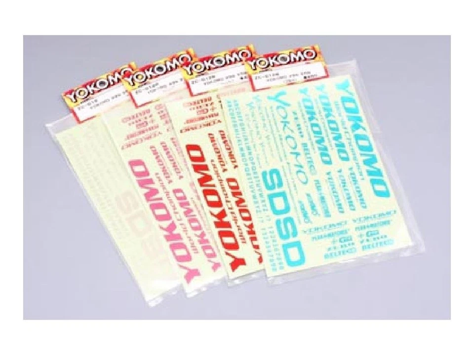 YOKOMO Metal Decal (Blue) ZC-D12B - Image 1 of 1