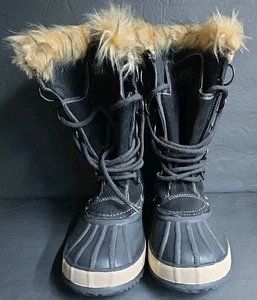 Athletech Kunstleder Damen Winter Schnee Stiefel mit Thermolite Isolierung Größe 6 - Bild 1 von 11
