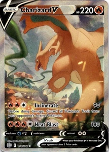 Charizard V (Alternate Full Art) SWSH09: Brilliant Stars 154/172 Ultra Rare Holo - Picture 1 of 2