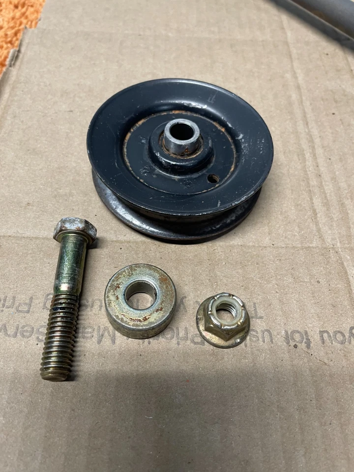 Horse XP Troy-Bilt Riding Mower Model 13WX79KT011  frame mounted idler pulley - Image 1 of 4