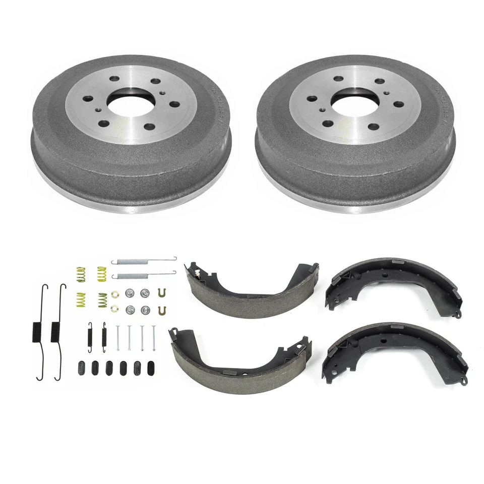Kit de zapatas de tambores de freno trasero y resorte para 09-13 Chevy Silverado 1500 GMC Sierra Foto 1 de 4