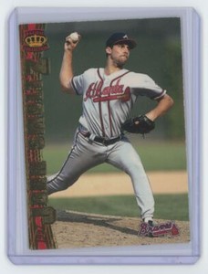 1997 Pacific Crown Collection John Smoltz . Atlanta Braves #244