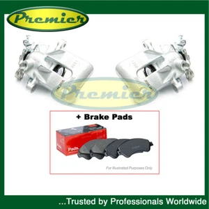 Premier Rear Brake Calipers + Pads Fits Honda Accord 1998-2003 Brand New - Picture 1 of 1