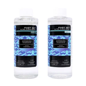 Fast Set Ultra Clear Epoxy - 8oz Kit - Picture 1 of 4