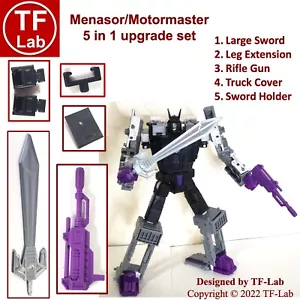 5 in 1 Upgrade Kit Set: Transformers Legacy Stunticon Menasor Multipack - Picture 1 of 16