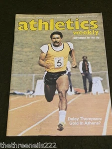 ATHLETICS WEEKLY - DALEY THOMPSON - 4. SEPTEMBER 1982 - Bild 1 von 1
