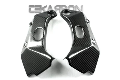 2010 - 2012 MV Agusta Brutale 1090 990 920 Carbon Fiber Frame Covers - Image 1 of 4