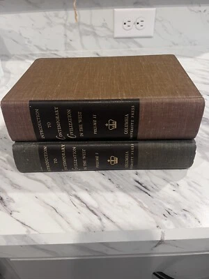 Introduction To Contemporary Civilization In The West Vol 1&2 1947 Columbia Univ - Image 1 of 4