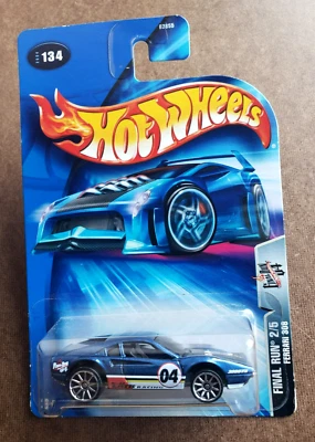 2004 Hot Wheels FERRARI RACEBAIT 308 BLUE 134 FINAL RUN SERIES '04 2/5 1:64 10SP - Image 1 of 4