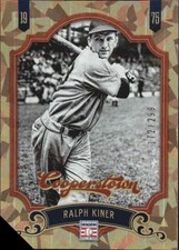 2012 Panini Cooperstown Crystal Collection #132 Ralph Kiner /299