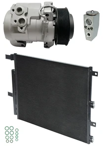 RYC Reman AC Compressor Kit With Condenser ED34A Fits Ram 3500 6.7L Turbo 2013 - Picture 1 of 6
