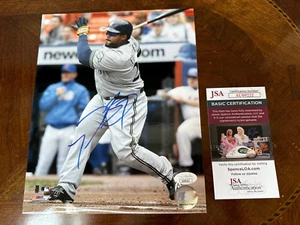 MLB Official Baseball Prince Fielder Milwaukee Brewers Signed 8x10 Photo JSA - Picture 1 of 1
