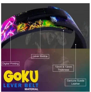Goku Custom Weight Lifting belt - Picture 1 of 6