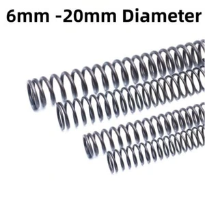 6mm -20mm Diameter Compression Spring & 305mm Length Pressure Small Various Size - Picture 1 of 11