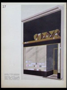 MAROQUINERIE A PARIS - 1930 - POCHOIR AVEC ENCRE DOREE - COURTOIS, DETROIS - Picture 1 of 1