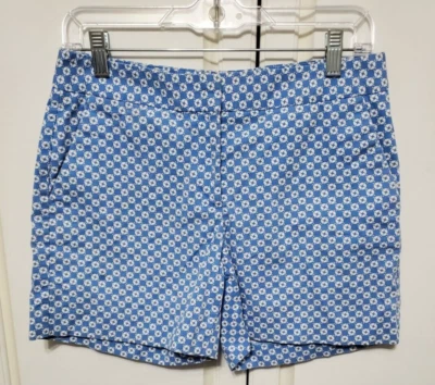 Pantalones Cortos Talbots Para Mujer Talla 4 Chinos Cortos Azul Blanco Golf Playa Bolsillos 4 FFF-9 Foto 1 de 4