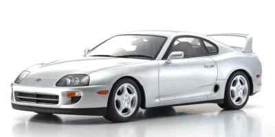 New KYOSHO TOYOTA SUPRA MKIV (A80) 1993 1:12 Model Car SILVER KSR12006S KidBX - Image 1 of 4