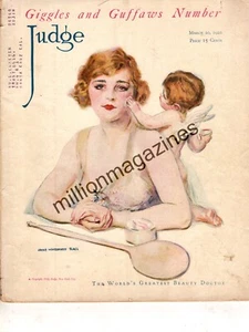 1920 Judge March 20 - Beauty doctor; Tobacco; Prohibition; Parakeets - Picture 1 of 1