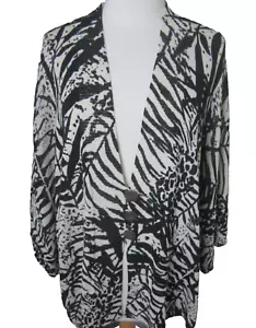 Coldwater Creek Damen Gr. 3X Strickjacke Pullover schwarz - Bild 1 von 6
