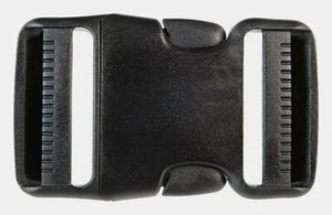 Bulk-Strap Snap BUCKLE 3.25"L Black Cargo Strap 70 lb Easy Slide Release B15 NEW - Picture 1 of 1