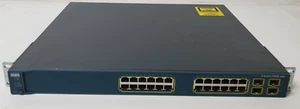 Cisco Catalyst 3560G 24 Port 1GB 4 Port SFP WS-C3560G-24TS-S - Picture 1 of 7