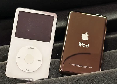 Модифицированный iPod поколения 5.5 из белого и розового золота 1 ТБ — таптичный — 3000 мАч — IFlash — заказной - Изображение 1 из 4