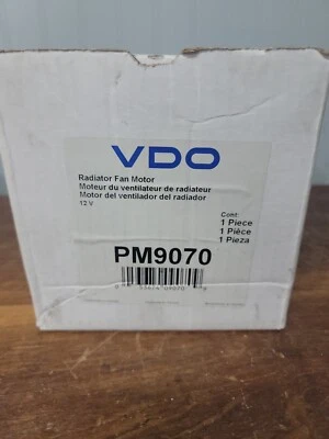 Motor ventilador de refrigeración VDO 1993-1995 para Dodge Grand Caravan Foto 1 de 4