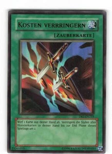 Yugioh KOSTEN VERRINGERN , dr1-de215 Ultra Rare deutsch NM - Bild 1 von 2