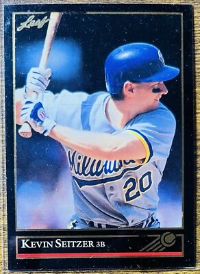 1992 Leaf GOLD Kevin Seitzer #399 Milwaukee Brewers NM-MT - Image 1 of 2