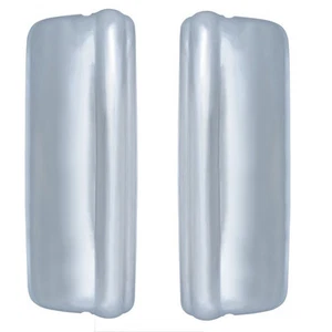 Volvo VNL 630 670 780 Chrome Mirror Protection Covers -Driver and Passenger Side - Picture 1 of 3