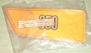 NOS 1977 Yamaha XS650 SIDE COVER EMBLEM/RH DECAL~P/N 2F0-21786-00(#3371 - Picture 1 of 2