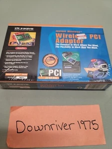 Linksys Instant Wireless PCI Adapter Model WDT11 NEW Sealed Vintage - B24 - Picture 1 of 3