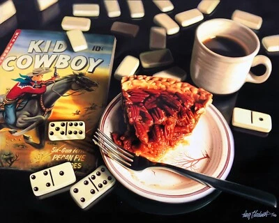 DOUG BLOODWORTH "PECAN PIE" 2011 | GICLEE GRANDE FIRMADO SOBRE LIENZO | 44 X 55" Foto 1 de 3