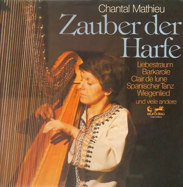Chantal Mathieu Zauber Der Harfe NEAR MINT Ariola Vinyl LP - Bild 1 von 1