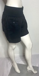 Pantalones Cortos LIZ LONG Maternidad Mujer Negros 5 Bolsillos Talla S - Imagen 1 de 5