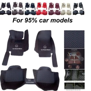 Fit for Mitsubishi All Models Car Floor Mats Carpets Waterproof Luxury Custom - Imagen 1 de 22
