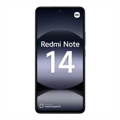 XIAOMI REDMI NOTE 14 8GB 256G NERO AI DUAL SIM 6.77" 4G 24 MESI GARANZIA - Immagine 1 di 3