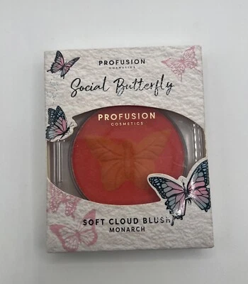 Profusion Cosmetics Empowered Social Butterfly,  Soft Cloud Blush - Monarch - Image 1 of 2