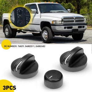 For 94-97 DODGE 3500 RAM 1500 2500 AC Temperature FAN Control Knob Assortment - Picture 1 of 11