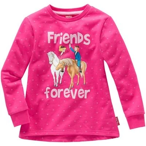 Niños Niñas SUDADERA Bibi y Tina friends forever Pullover Sweater Pulli - Imagen 1 de 3